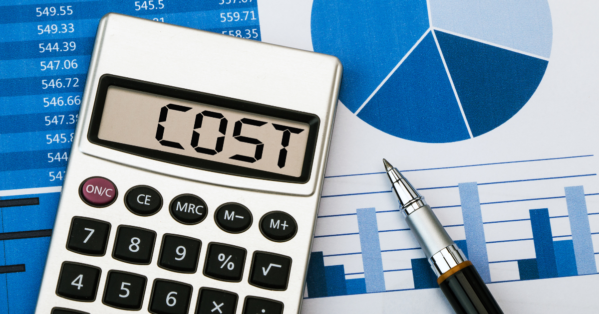 calculator and charts for comparing the costs of business software